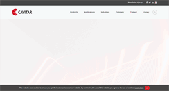 Desktop Screenshot of cavitar.com