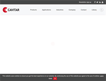 Tablet Screenshot of cavitar.com